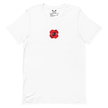 FALASTIN ARABIC POPPY TEE (BACK)