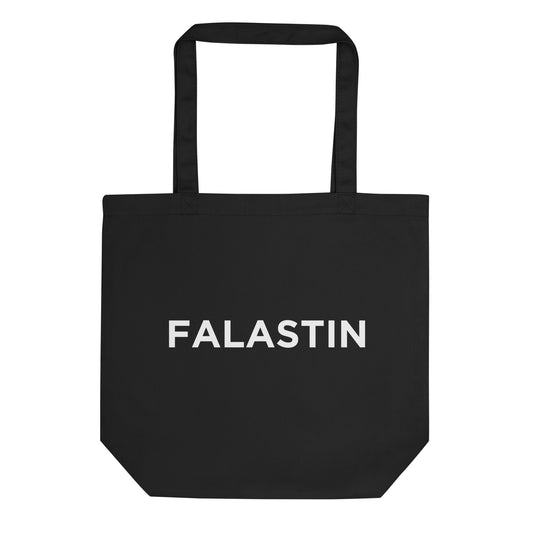 FALASTIN BLACK MINI TOTE BAG (BACK)