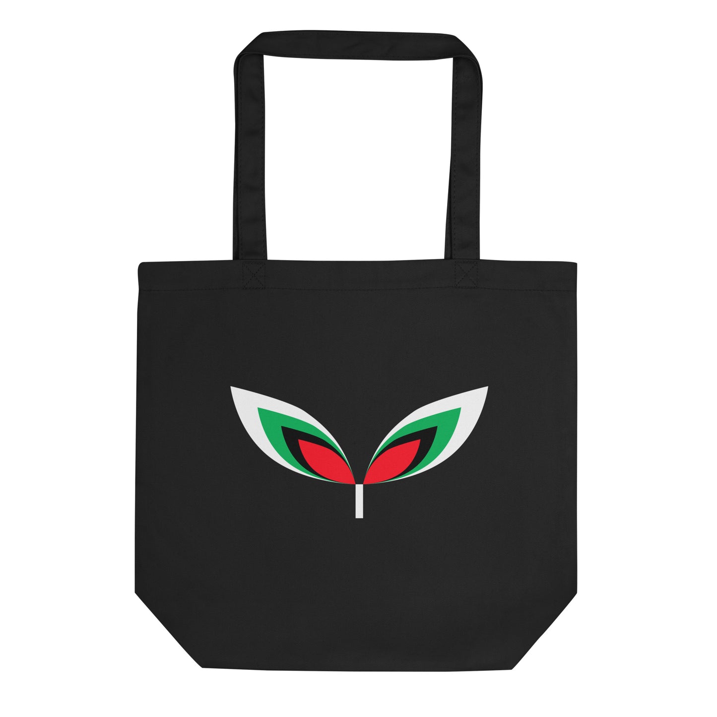 FALASTIN BLACK MINI TOTE BAG (FRONT)