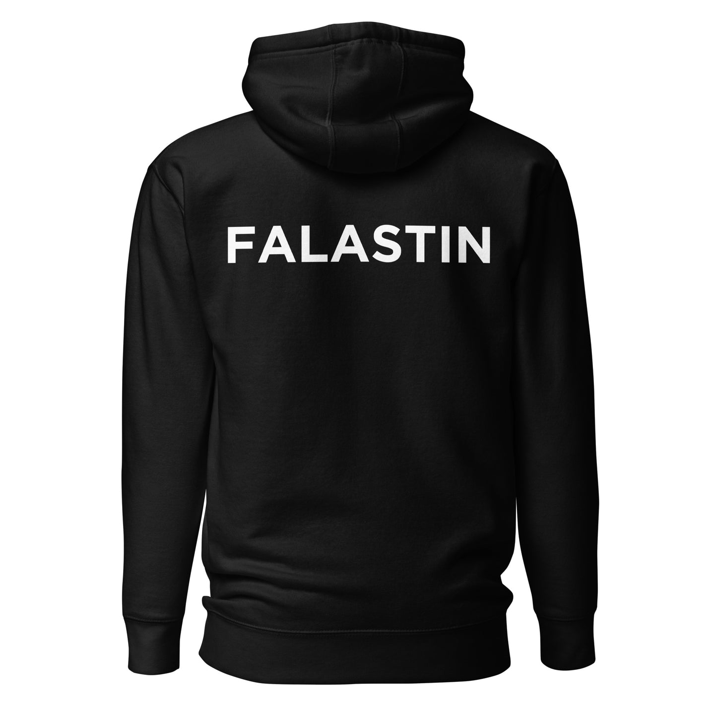 FALASTIN BLACK ORIGINAL HOODIE (BACK)