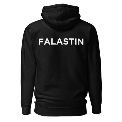 FALASTIN BLACK ORIGINAL HOODIE (BACK)