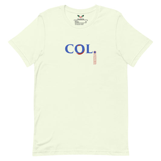 FALASTIN CITRON COLONIZER TEE (FRONT)