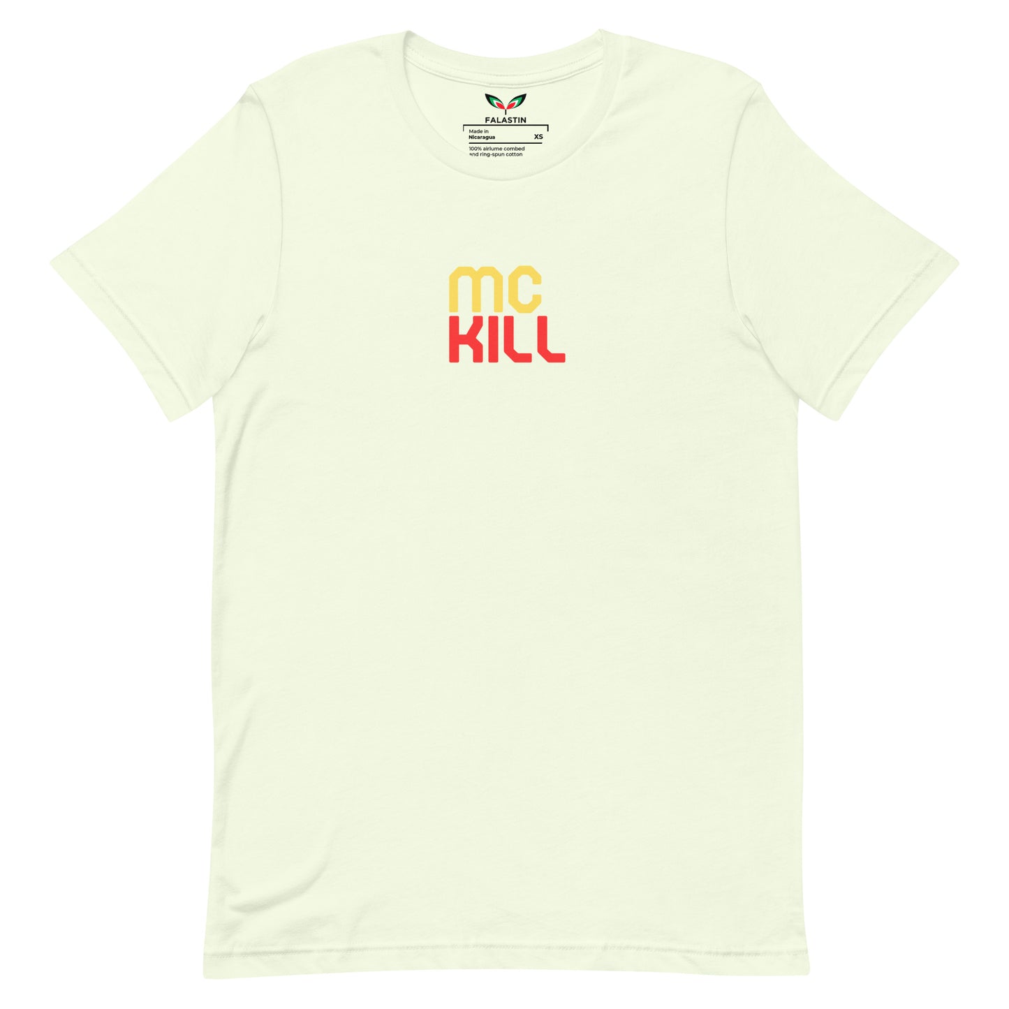 FALASTIN CITRON MCKILL TEE (FRONT)