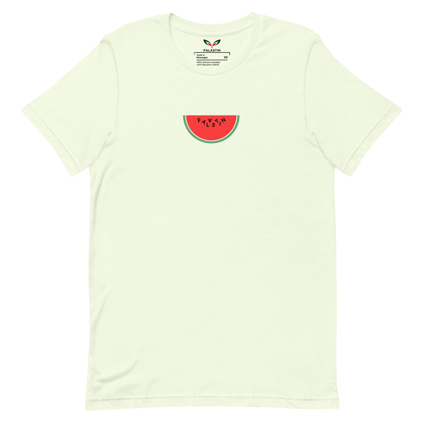 FALASTIN CITRON WATERMELON TEE (FRONT)