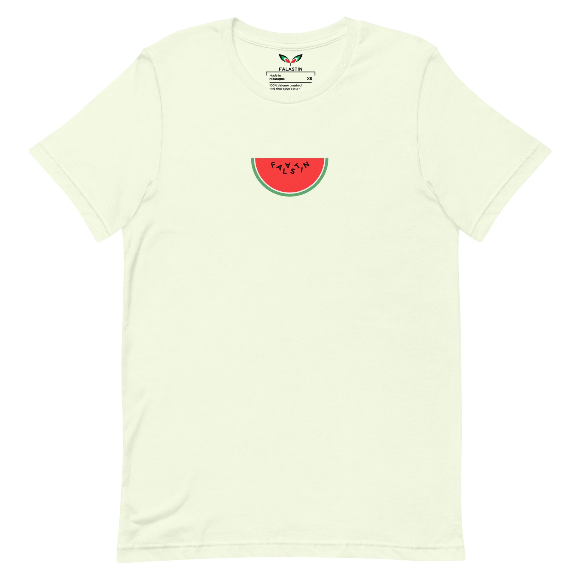 FALASTIN CITRON WATERMELON TEE (FRONT)