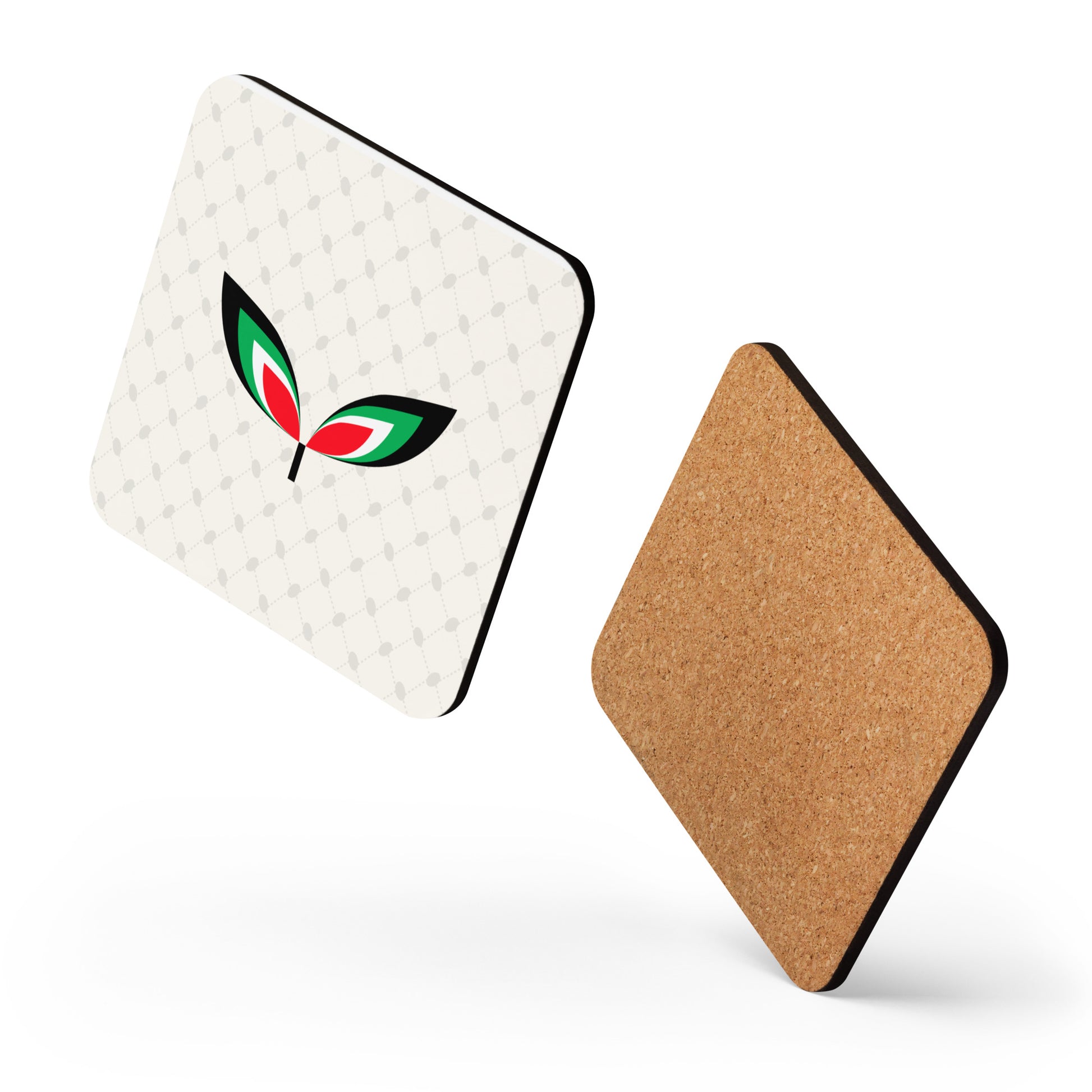 FALASTIN CREAM COASTER (FRONT & BACK)