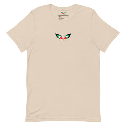 FALASTIN CREAM LOGO TEE (FRONT)