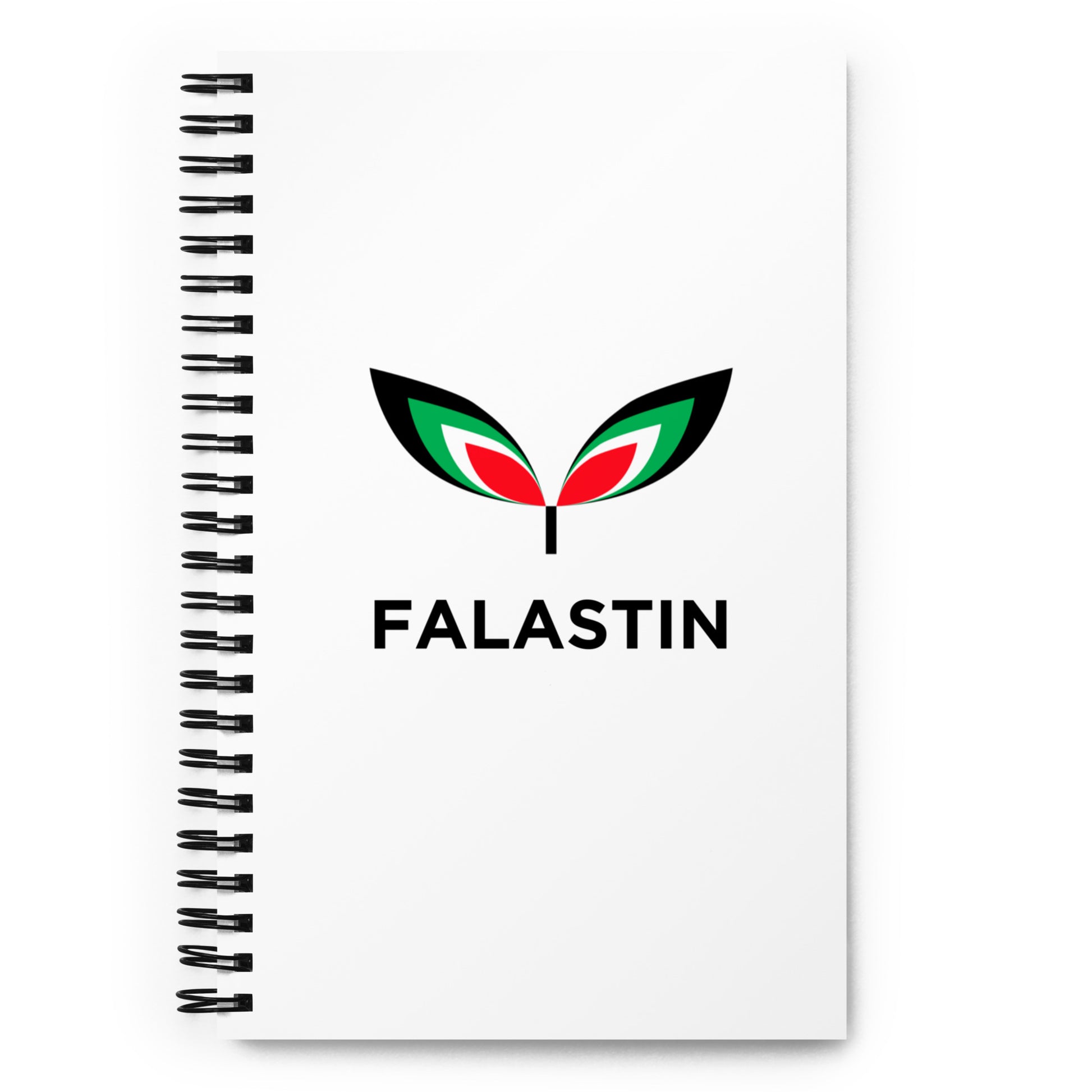 FALASTIN DOTTED SPIRAL NOTEBOOK (FRONT)