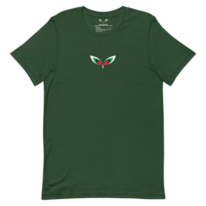 FALASTIN GREEN LOGO TEE (FRONT)