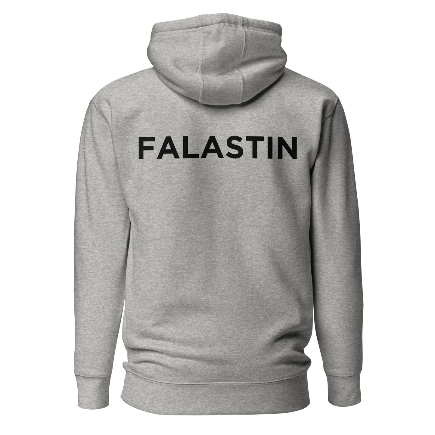 FALASTIN GREY ORIGINAL HOODIE (BACK)