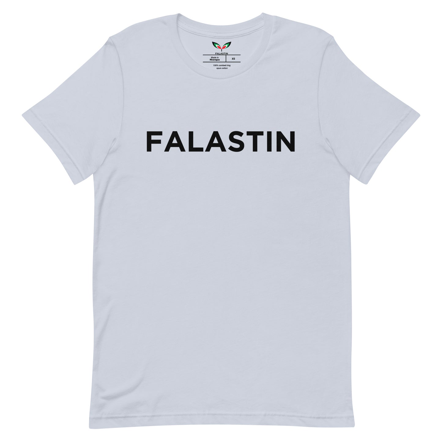 FALASTIN LIGHT BLUE ORIGINAL TEE (FRONT)