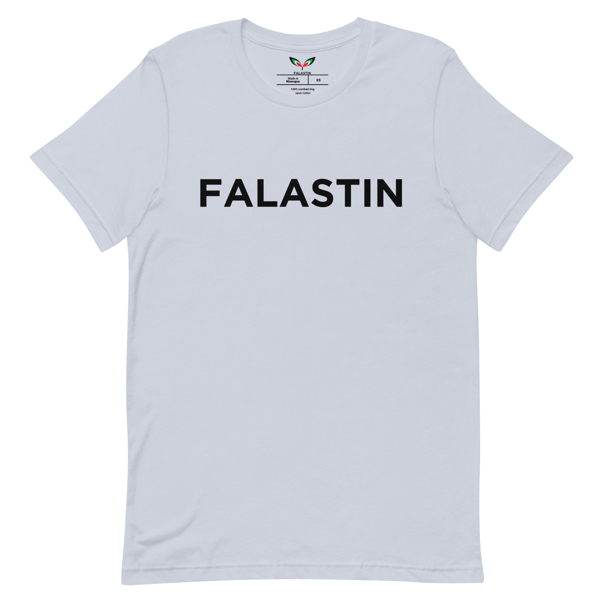 FALASTIN LIGHT BLUE ORIGINAL TEE (FRONT)