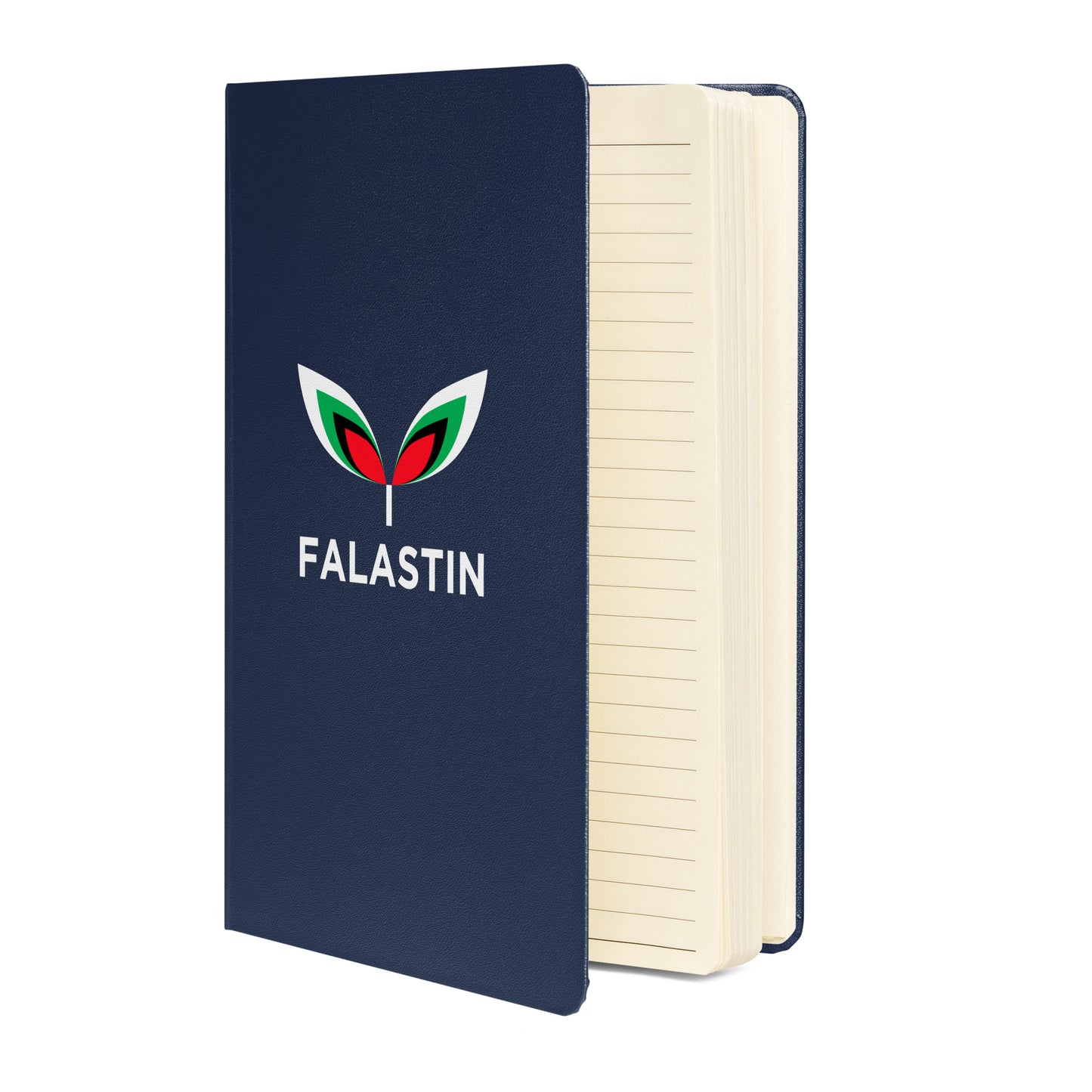 FALASTIN NAVY NOTEBOOK (FRONT WITH PAGES)