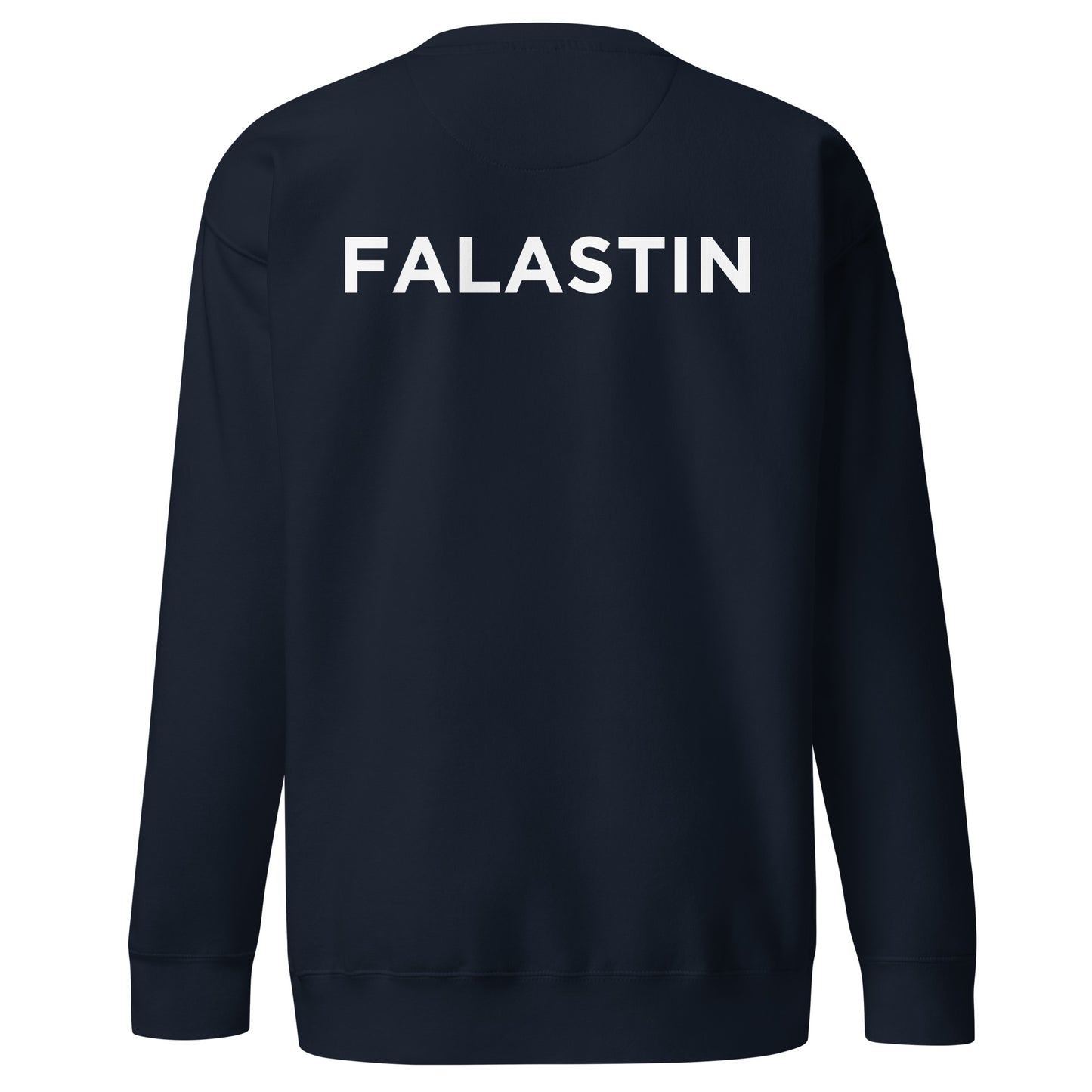 FALASTIN NAVY ORIGINAL SWEATSHIRT (BACK)