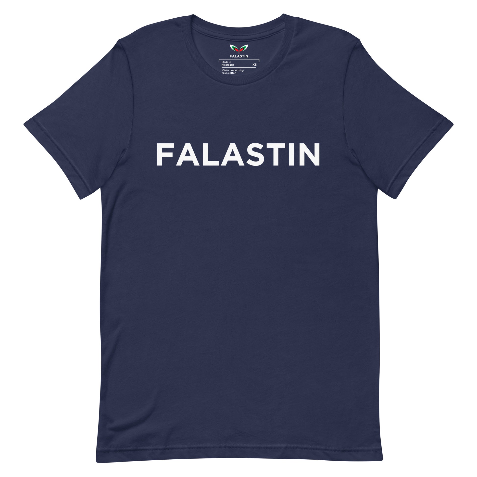 FALASTIN NAVY ORIGINAL TEE (FRONT)