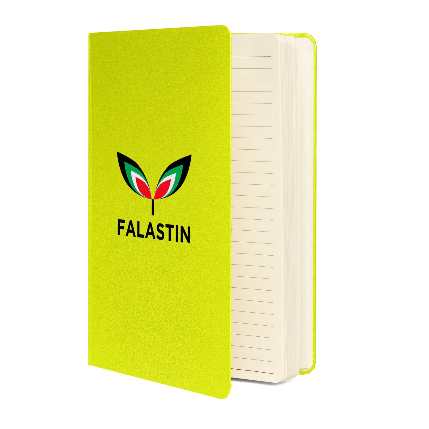 FALASTIN NEON NOTEBOOK (FRONT WITH PAGES)