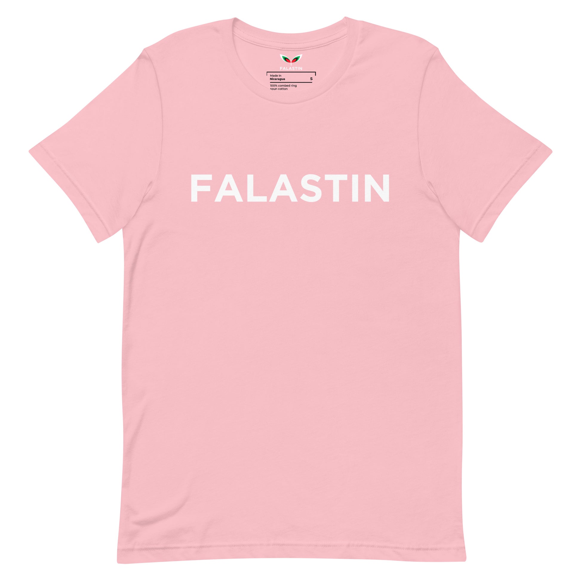 FALASTIN PINK ORIGINAL TEE (FRONT)