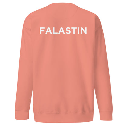 FALASTIN ROSE ORIGINAL SWEATSHIRT (BACK)