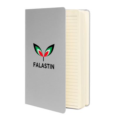 FALASTIN SILVER NOTEBOOK (FRONT WITH PAGES)