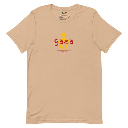 FALASTIN TAN GAZA TEE (FRONT)