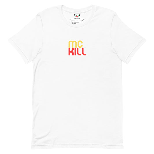 FALASTIN WHITE MCKILL TEE (FRONT)