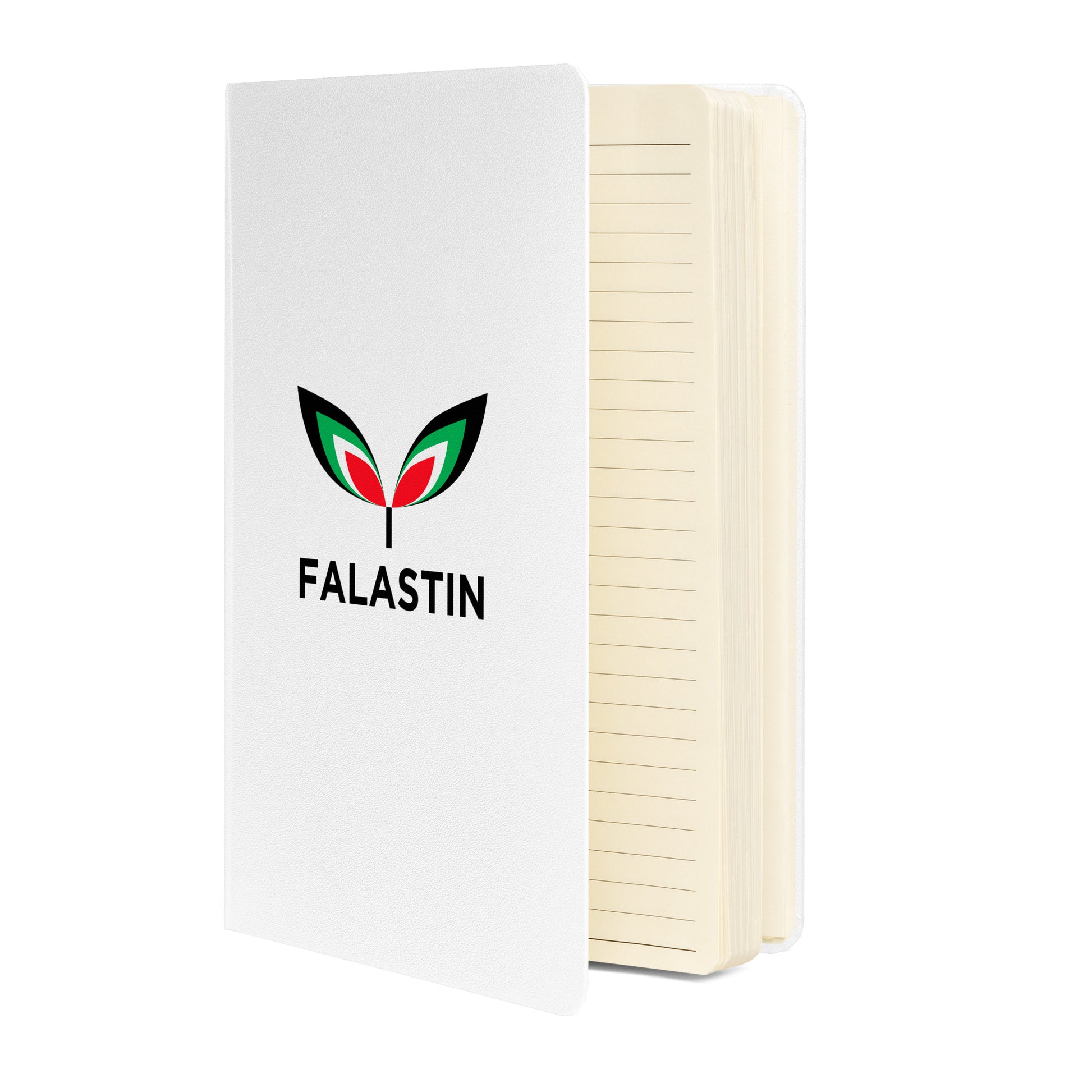 FALASTIN WHITE NOTEBOOK (FRONT WITH PAGES)