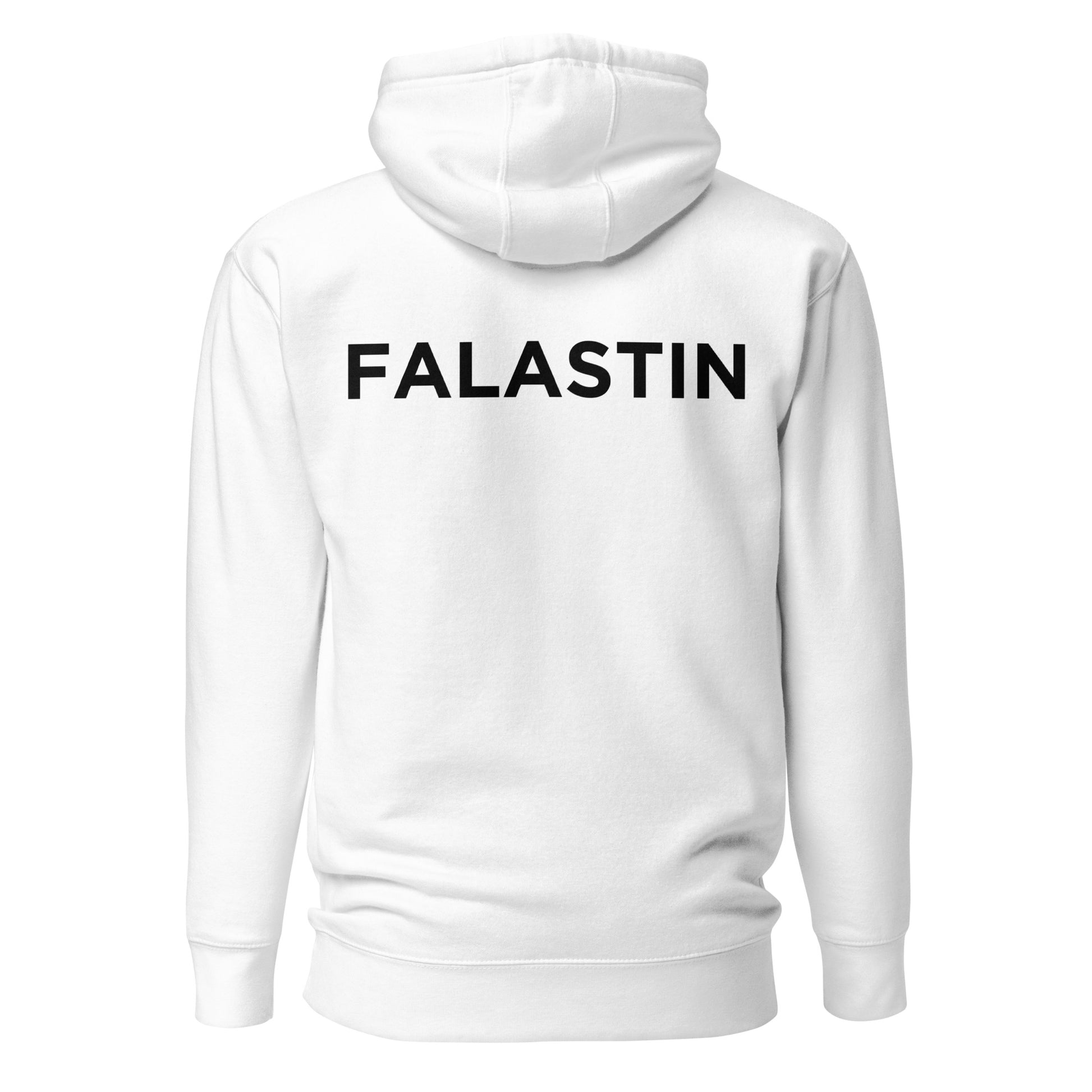 FALASTIN WHITE ORIGINAL HOODIE (BACK)