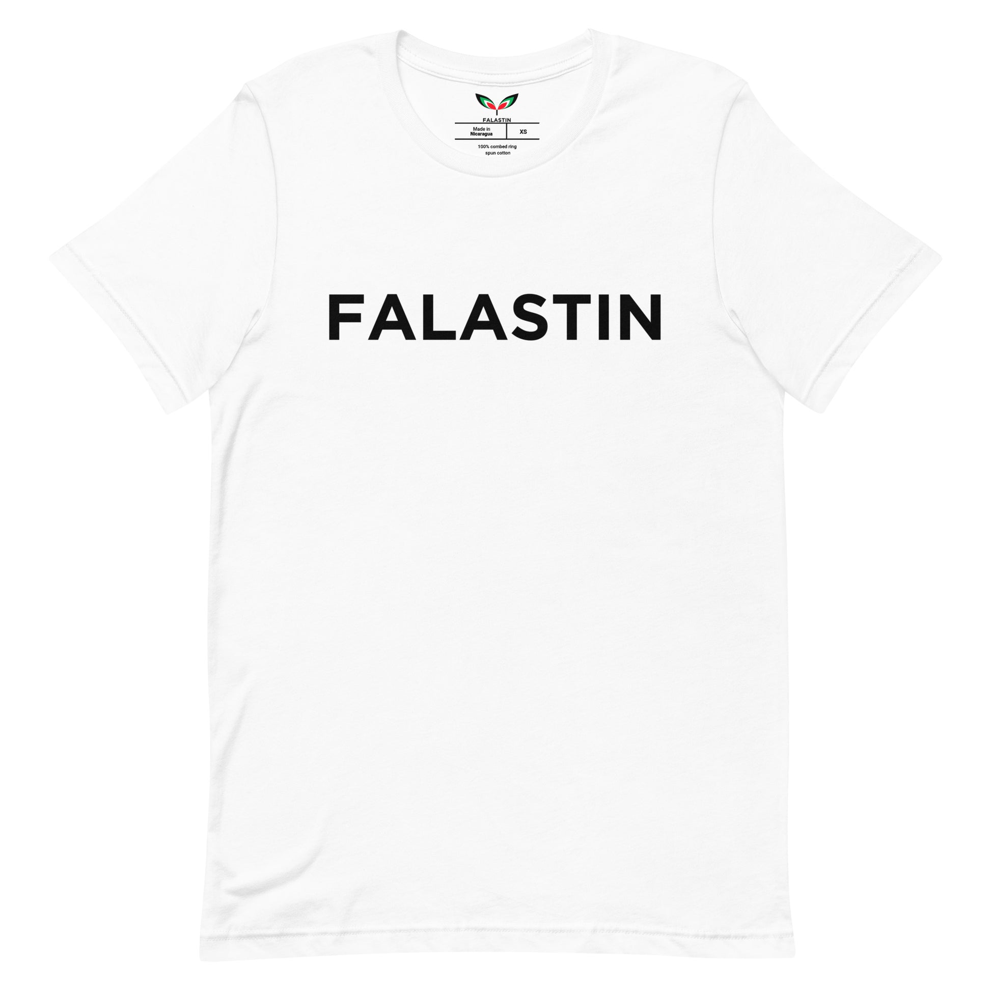 FALASTIN WHITE ORIGINAL TEE (FRONT)