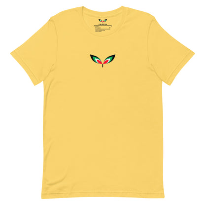 FALASTIN YELLOW LOGO TEE (FRONT)